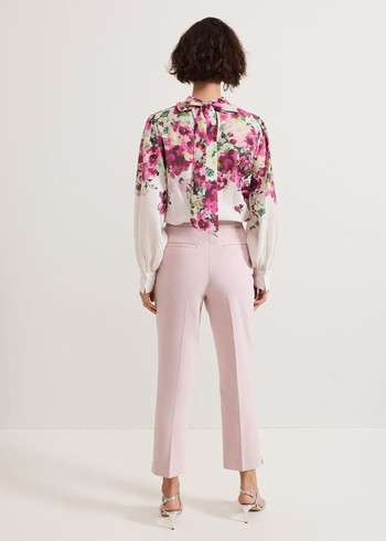 Phase Eight Ulrica Tapered Trousers Rose Canada | GTRWVL-503